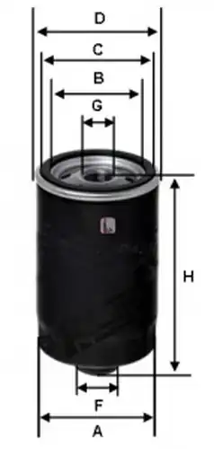 маслен филтър SOFIMA S 3462 R