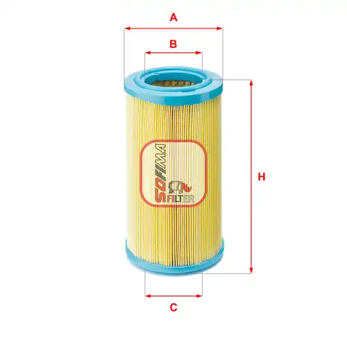 въздушен филтър SOFIMA S 3620 A