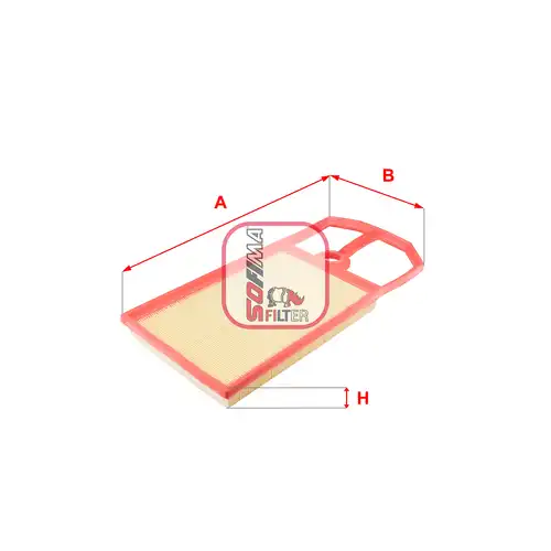 въздушен филтър SOFIMA S 3820 A