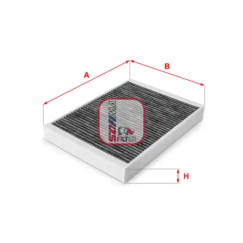 Филтър купе (поленов филтър) SOFIMA S 4166 CA