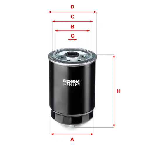 горивен филтър SOFIMA S 4441 NR