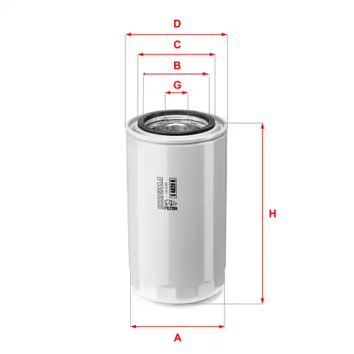 маслен филтър SOFIMA S 4820 R