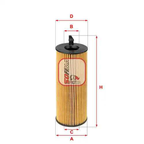 маслен филтър SOFIMA S 5084 PE