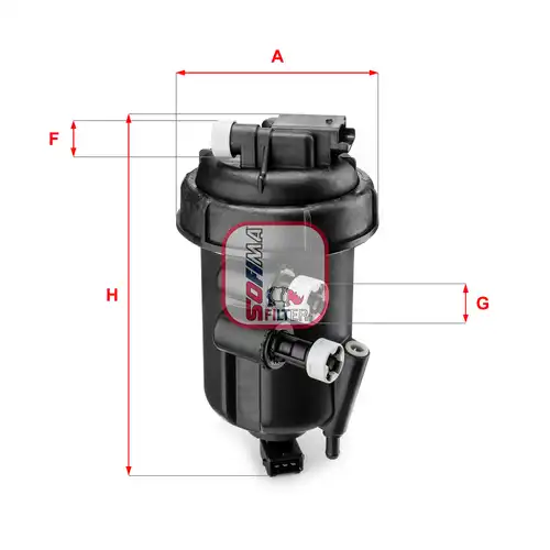 горивен филтър SOFIMA S 5108 GC