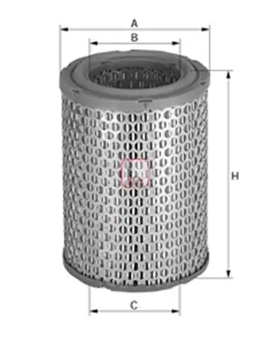 въздушен филтър SOFIMA S 5172 A