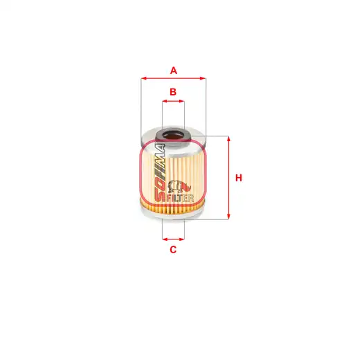 маслен филтър SOFIMA S 5587 PO
