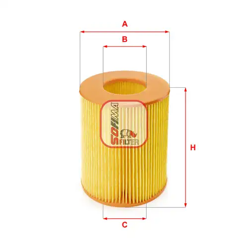въздушен филтър SOFIMA S 7355 A
