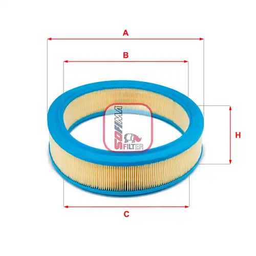 въздушен филтър SOFIMA S 9040 A