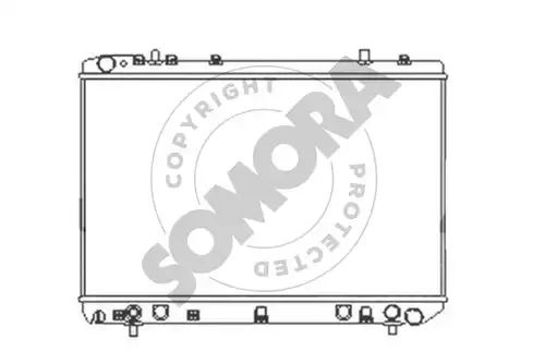 воден радиатор SOMORA 064340D