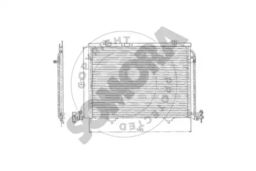 кондензатор, климатизация SOMORA 171260A