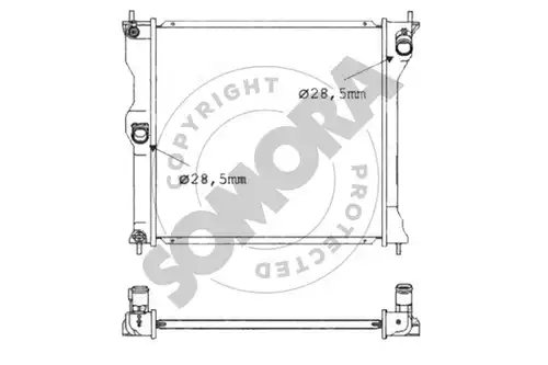 воден радиатор SOMORA 180040
