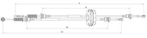 въжен механизъм, ръчна трансмисия SONOVA CC00132