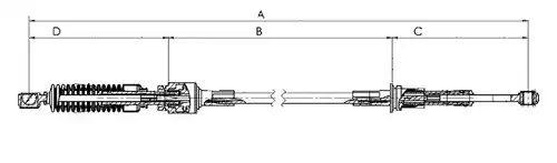 въжен механизъм, ръчна трансмисия SONOVA CC00432