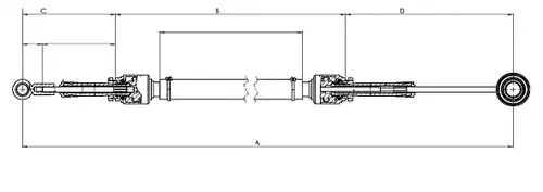 въжен механизъм, ръчна трансмисия SONOVA CC00436