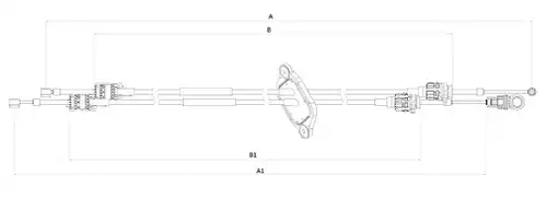 въжен механизъм, ръчна трансмисия SONOVA CC00948