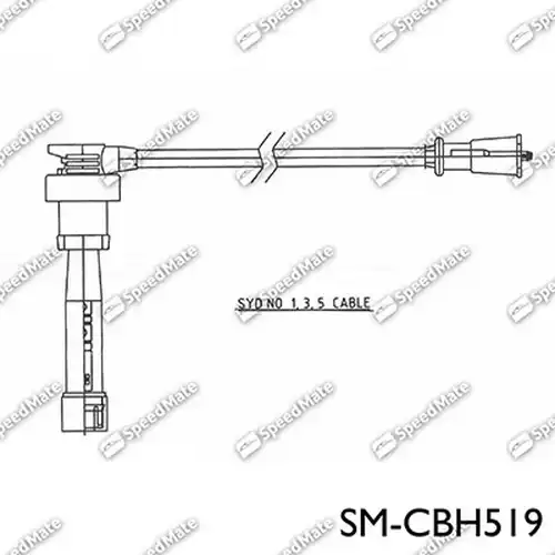 комплект запалителеи кабели SpeedMate SM-CBH519