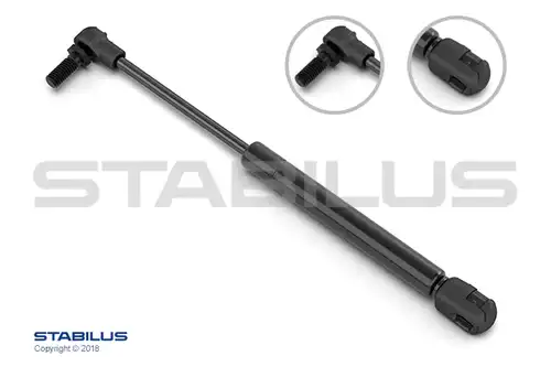 газов амортисьор, покрив STABILUS 1667BK