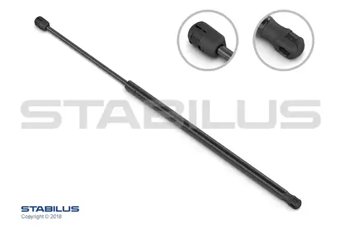 газов амортисьор, покрив STABILUS 702846