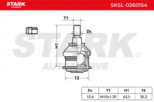 Шарнири Stark SKSL-0260154