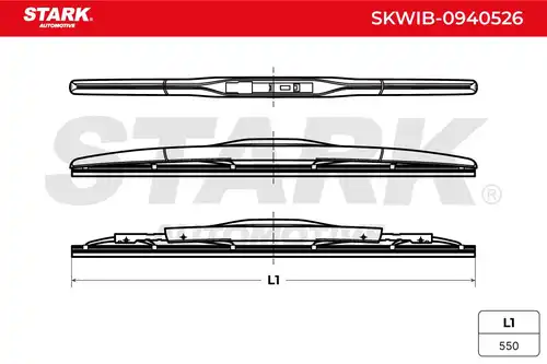 перо на чистачка Stark SKWIB-0940526