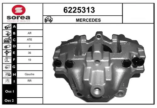 спирачен апарат STARTCAR 6225313