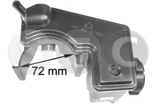 Изравнителен съд, хидравлично масло (серво управление) STC T403777