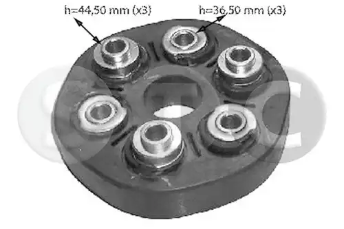шарнирно съединение, карданен вал STC T404417