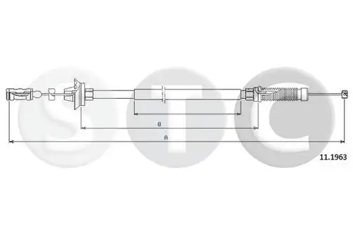 жило за газ STC T480899