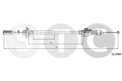 жило за газ STC T480900