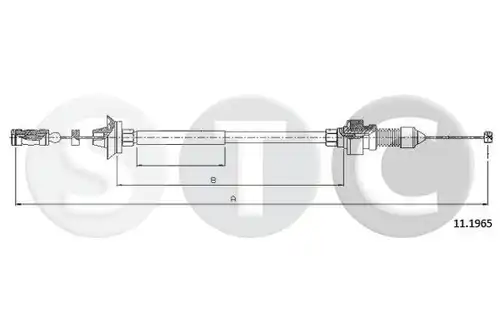 жило за газ STC T480901