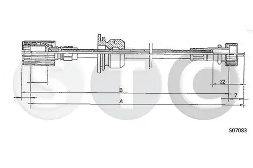 ос на тахографа STC T481222