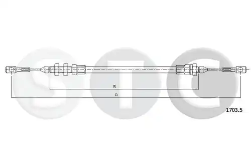 жило за газ STC T481525