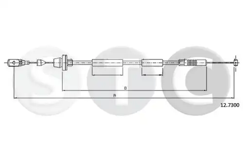 жило за газ STC T481546