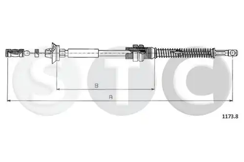 жило за газ STC T481548