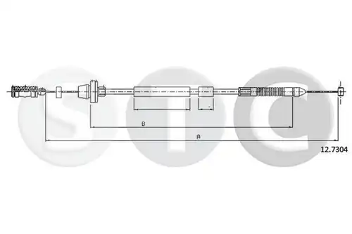 жило за газ STC T481563