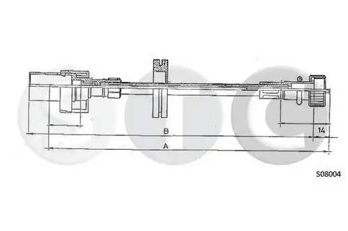 ос на тахографа STC T481733