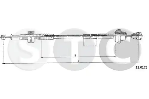 жило за газ STC T481910