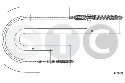 жило за газ STC T481918