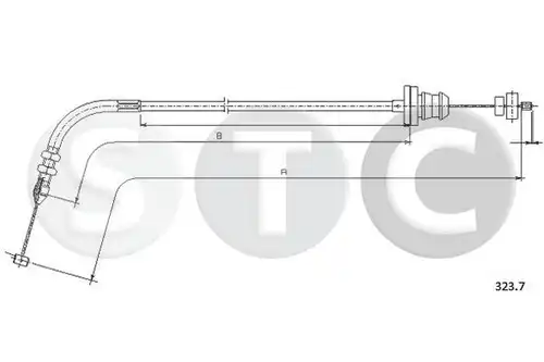 жило за газ STC T482120