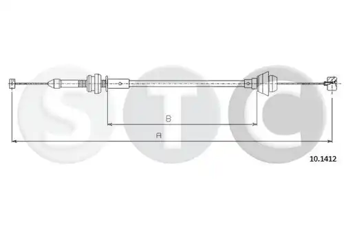 жило за газ STC T483296