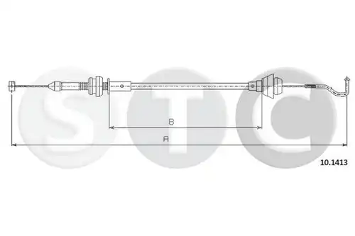 жило за газ STC T483297