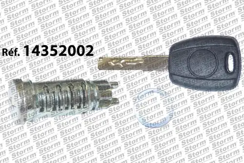 брава на задна врата STORM QUALITY PARTS 14352002