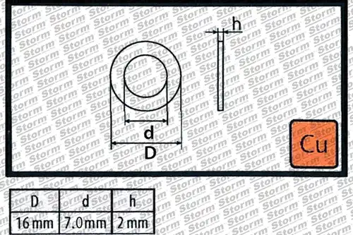 комплект гарнитури, впръскваща дюза STORM QUALITY PARTS 46000000616