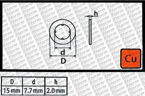 комплект гарнитури, впръскваща дюза STORM QUALITY PARTS 46000000716