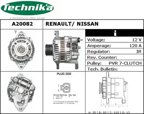 генератор Technika A20082