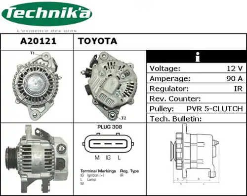 генератор Technika A20121