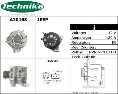 генератор Technika A20168