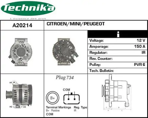 генератор Technika A20214