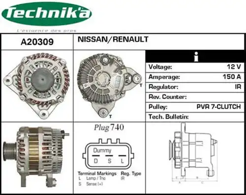 генератор Technika A20309