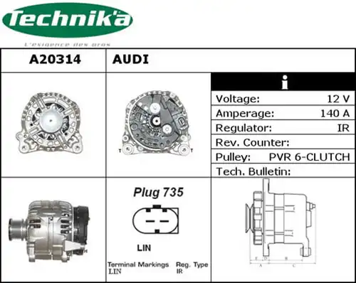 генератор Technika A20314